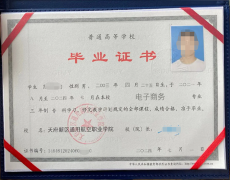 天府新区通用航空职业学院毕业证样本图片