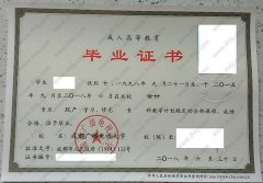 成都广播电视大学毕业证样本图片