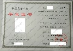 成都理工学院毕业证样本图片