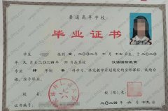 大连外国语大学毕业证样本图片