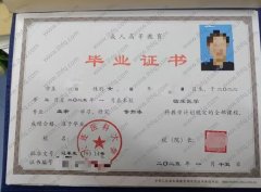 大连医科大学毕业证样本图片