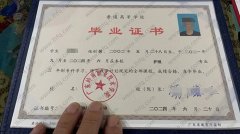 广东岭南职业技术学院毕业证样本图片