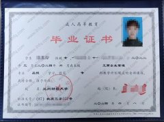 兰州财经大学毕业证样本图片