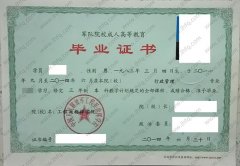 中国人民解放军工程兵指挥学院毕业证样本图片