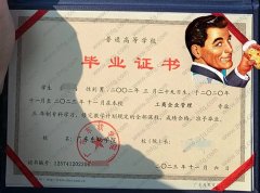 广东东软学院毕业证样本图片