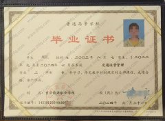 重庆能源职业学院毕业证样本图片