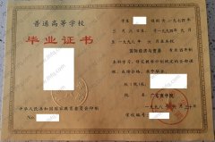 广东商学院毕业证样本图片