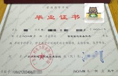 广东水利电力职业技术学院毕业证样本图片