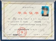 广东亚视演艺职业学院毕业证样本图片