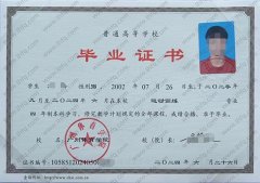 广州体育学院毕业证样本图片