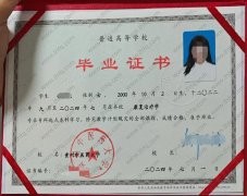 贵州中医药大学毕业证样本图片