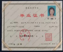 哈尔滨商业大学毕业证样本图片