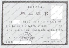 哈尔滨理工大学远东学院毕业证样本图片