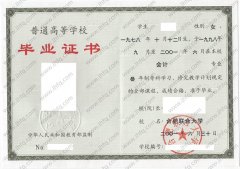 合肥联合大学毕业证样本图片