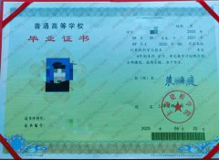 上海建桥学院毕业证样本图片