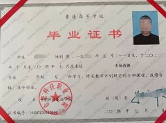 合肥科技职业学院毕业证样本图片