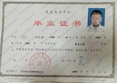 江苏食品职业技术学院毕业证样本图片