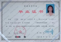 山西工学院毕业证样本图片