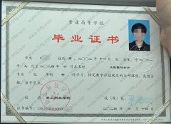 泰山科技学院毕业证样本图片