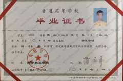 西安航空学院毕业证样本图片