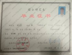 江西中医药大学毕业证样本图片