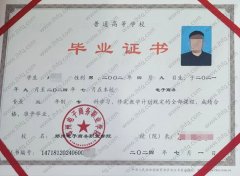 郑州电子商务职业学院毕业证样本图片