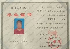 红河学院毕业证样本图片