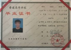 昆明理工大学津桥学院毕业证样本图片