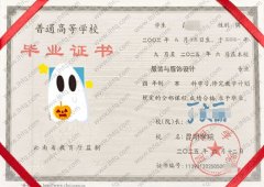 昆明学院毕业证样本图片