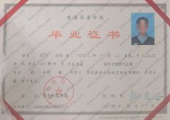 青岛科技大学毕业证样本图片