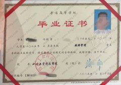 四川工业科技学院毕业证样本图片