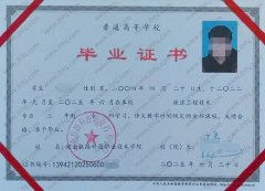 湖南铁路科技职业技术学院毕业证样本图片