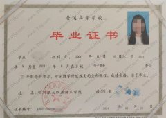 四川航天职业技术学院毕业证样本图片