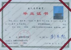 金陵科技学院毕业证样本图片