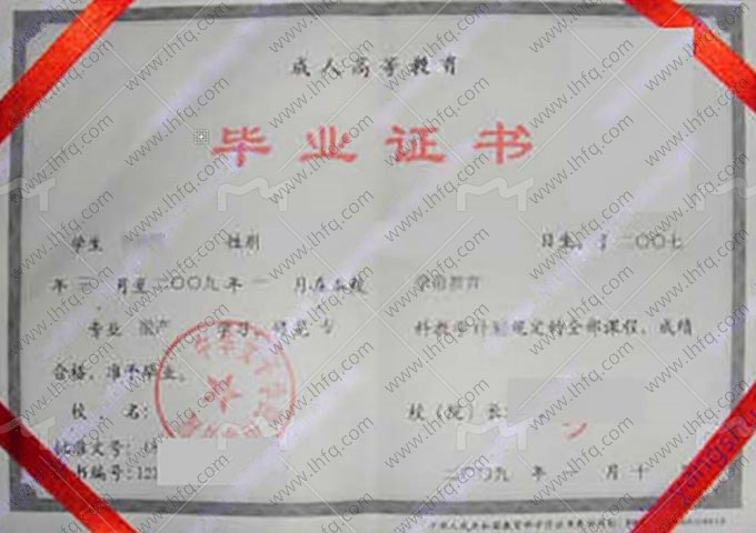 中华女子学院山东分院毕业证样本图片